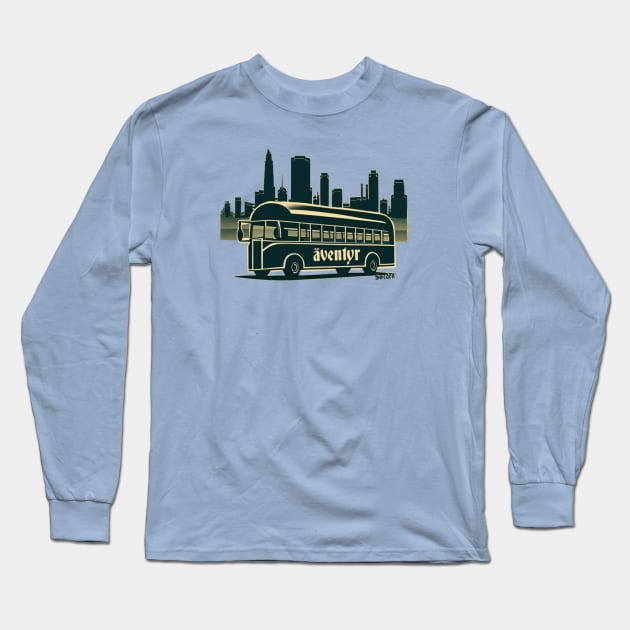 World Adventurer Sweden Addition Long Sleeve T-Shirt by Atomic Chile 